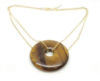 Necklace Shiné Woman in Silver Occhi di gatto 163631 - 163631